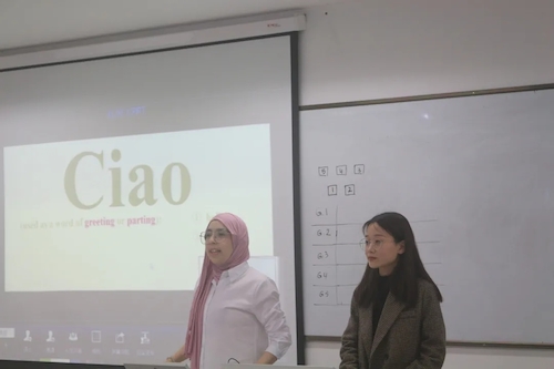 杭师大外语村举办庆祝建党100周年专题“丝路课堂”